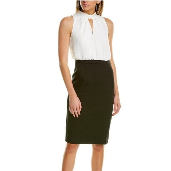 NWT Ted Baker Naimeyd Mockable Sleeveless Halter Pencil Skirt Dress Size 0-2 - Picture 2 of 15